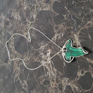 Lord of the Rings Elven Leaf Necklace